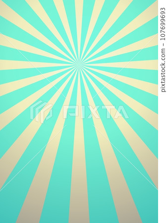 Background illustration material of simple concentrated lines shining in gold [A4] 107699693