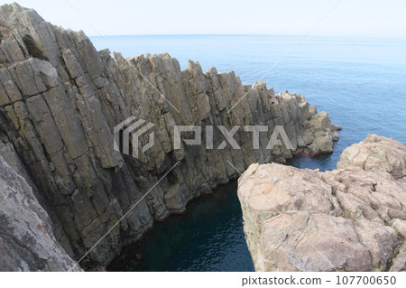Echizen Coast Tojinbo Oike (cove) Echizen Coast Tojinbo Oike (cove) 107700650