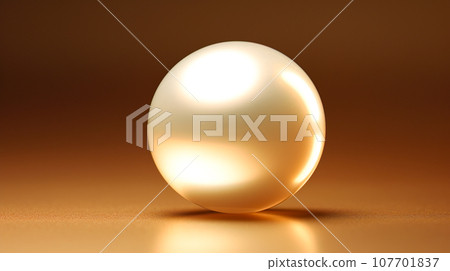 Golden pearl "AI generated image" 107701837
