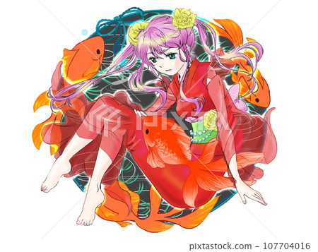 Goldfish princess Goldfish princess 107704016
