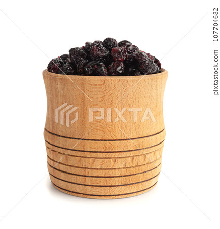 Dry Cranberry, Dried Lingonberry Berries, Cowberry Natural Dessert, Healthy Diet, Organic Snack, 107704682