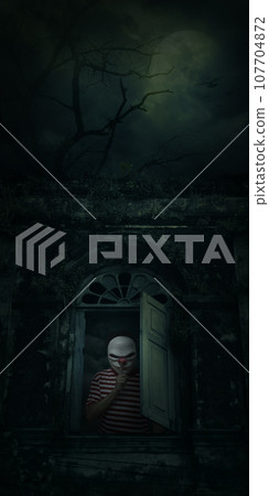 Halloween mystery concept Halloween mystery concept 107704872
