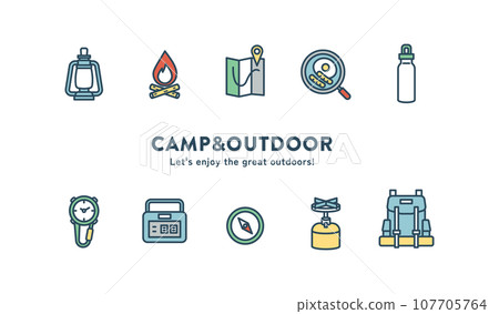 Camp icon 107705764