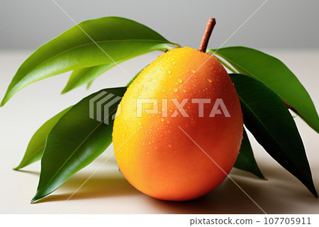 Fresh mango fruit close up Fresh mango fruit close up 107705911