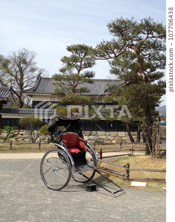 人力車 松本城 城堡 107706438