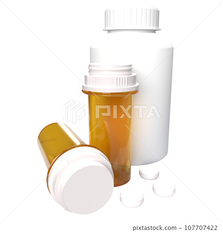 The dung on white background for Medicine or sci concept 3d rendering The dung on white background for Medicine or sci concept 3d rendering 107707422