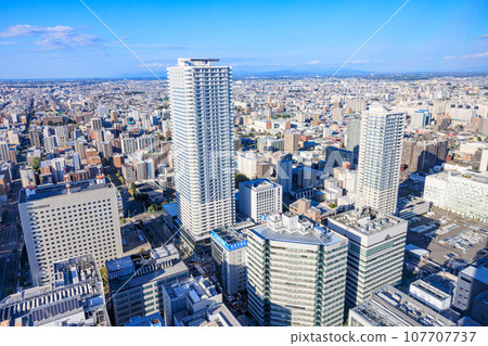 從 JR 塔觀景台三八塔眺望札幌 107707737