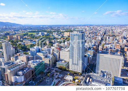從 JR 塔觀景台三八塔眺望札幌 107707738