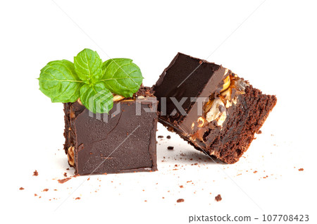 Nut Brownie, Homemade German Chocolate Cake, Chocolate Peanuts Cake, Brownie Square Piece Nut Brownie, Homemade German Chocolate Cake, Chocolate Peanuts Cake, Brownie Square Piece 107708423