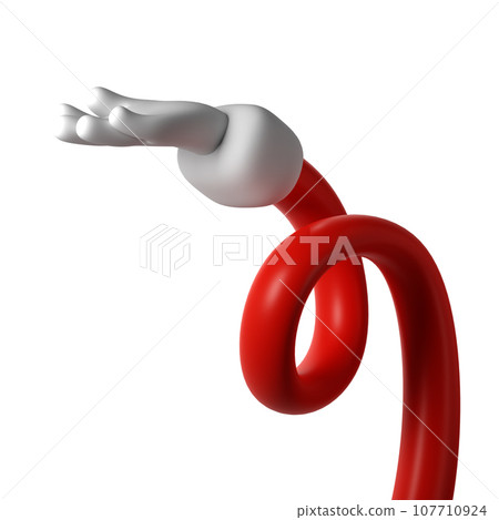 Cute cartoon hand 3D open palm hand of Santa Claus Christmas icon. Rendering winter take, giving, holding something. Friendly funny style on white background gesture illustration Cute cartoon hand 3D open palm hand of Santa Claus Christmas icon. Rendering winter take, giving, holding something. Friendly funny style on white background gesture illustration 107710924