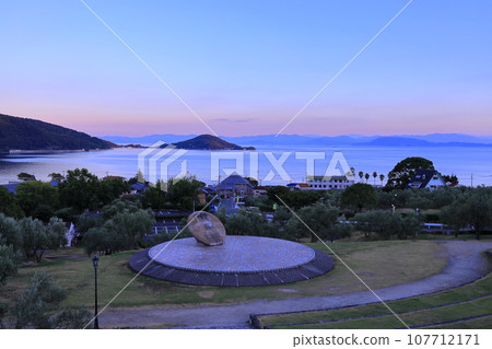 從香川縣小豆島橄欖公園看到的風景 從香川縣小豆島橄欖公園看到的風景 107712171