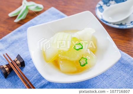 Boiled winter melon Boiled winter melon 107716807