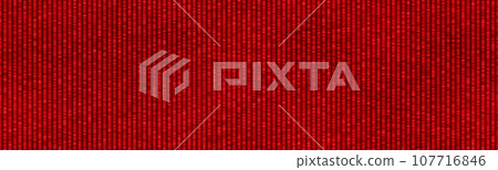 Bright red seamless soft corduroy pattern Bright red seamless soft corduroy pattern 107716846