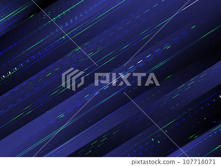 Abstract background diagonal electric light hi-tech technology futuristic graphic design vector illustration 107718071