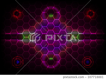 Season celebration abstract background hive honeycomb digital light technology connection vector illustration Season celebration abstract background hive honeycomb digital light technology connection vector illustration 107718881
