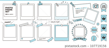 寶麗來相框套裝 107719156