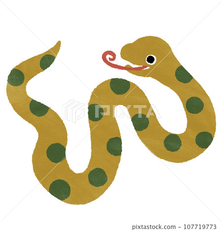 Polka dot snake (with texture) Polka dot snake (with texture) 107719773