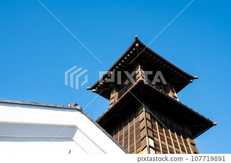 Little Edo Kawagoe Bell Street and Clear Sky b-1 Little Edo Kawagoe Bell Street and Clear Sky b-1 107719891
