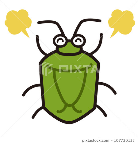 Stink bug illustration Stink bug illustration 107720135