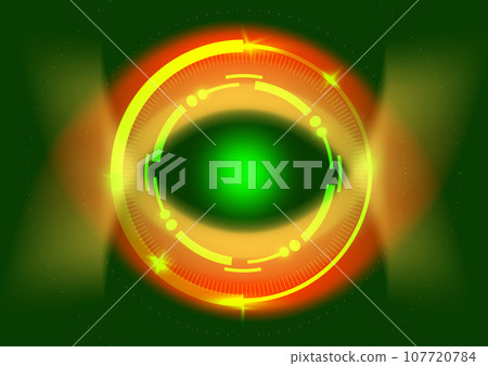 Radar display hitech technology futuristic abstract background wallpaper vector illustration Radar display hitech technology futuristic abstract background wallpaper vector illustration 107720784