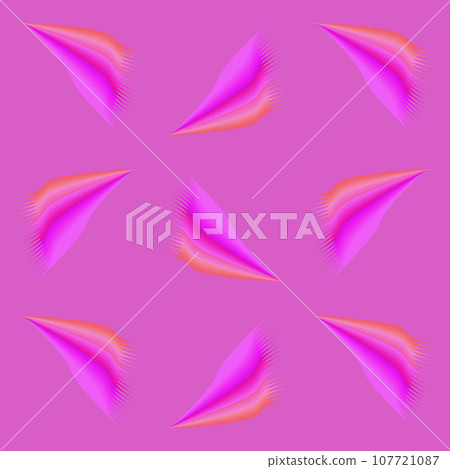 violet colorful beautiful fashion feather fabric textile pattern seamless abstract background vector illustration 107721087