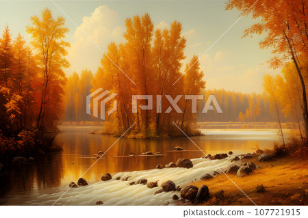 every element in the painting is rendered with exquisite every element in the painting is rendered with exquisite 107721915