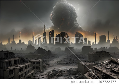 a haunting and evocative concept art piece depicting 107722177