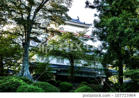 位於秋田縣泉州公園內的佐竹氏久保田城復原圖 107723964