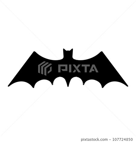 Bat wing logo vector element Bat wing logo vector element 107724850