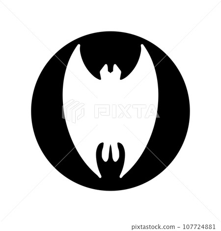 Bat wing logo vector element - Stock Illustration [107724881] - PIXTA