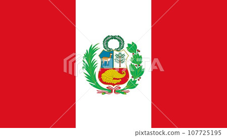 Peru Flag. National Peru flag. Flag of Peru. The flag of Peru Peru Flag. National Peru flag. Flag of Peru. The flag of Peru 107725195