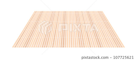 Bamboo sushi mat 107725621