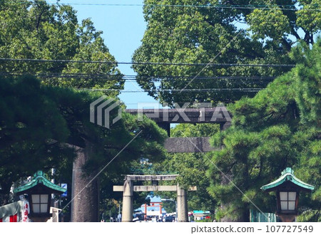 箱崎神社鳥居 箱崎神社鳥居 107727549
