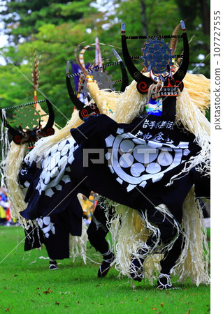 Iwate Prefecture Folk Performing Arts Lion Dance Iwate Prefecture Folk Performing Arts Lion Dance 107727555