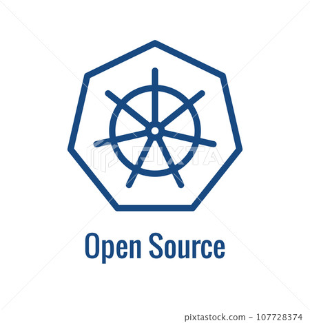 Kubernetes Development and Environment Icon Showing Aspect Kubernetes Development and Environment Icon Showing Aspect 107728374