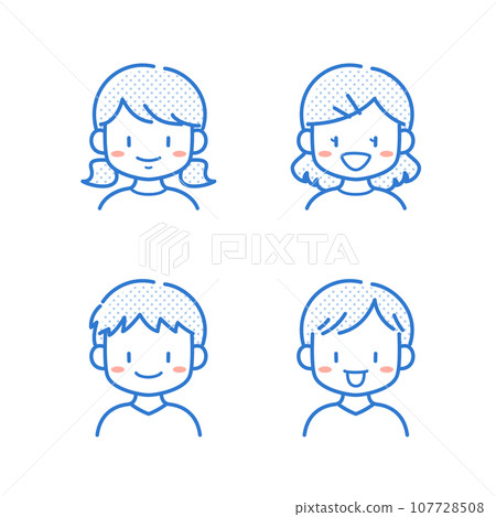 簡單的兒童插畫 簡單的兒童插畫 107728508