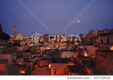 Night view of Matera Night view of Matera 107729010