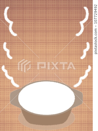 Hot pot cooking photo frame poster template [A4] 107729492