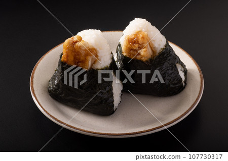 Chicken Tatsuta rice ball 107730317