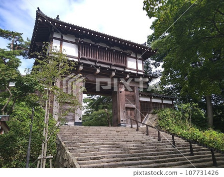 秋田縣秋田市久保田城正門 秋田縣秋田市久保田城正門 107731426