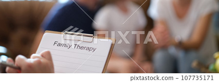 Psychologist ready to make notes listening to complaints 107735171