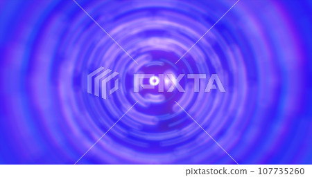 Abstract background of bright blue glowing energy magic radial circles of spiral tunnels made of lines Abstract background of bright blue glowing energy magic radial circles of spiral tunnels made of lines 107735260