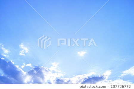 Blue sky and cloud image 107736772