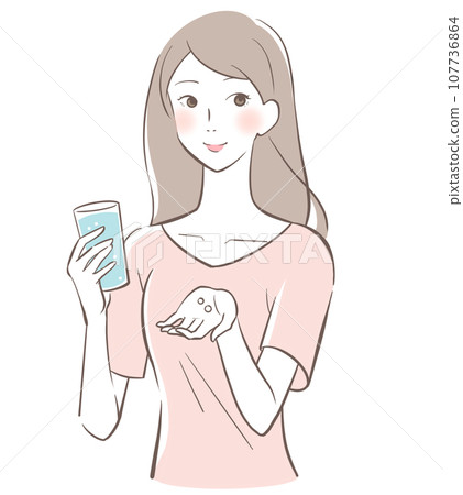 Women who take tablets Women who take tablets 107736864