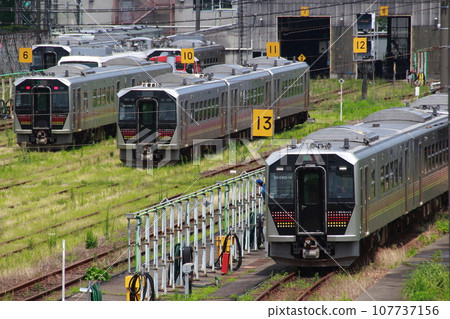 Niitsu Transportation Zone and various diesel cars Niitsu Transportation Zone and various diesel cars 107737156