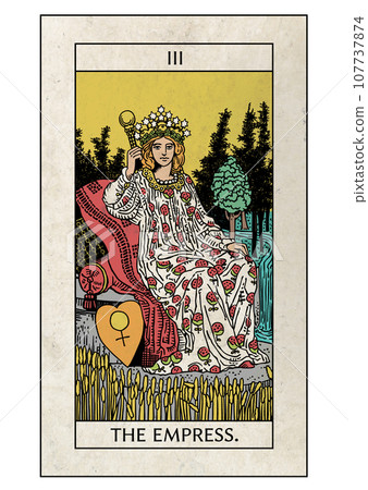 Rider Tarot 3 Major Arcana Empress Rider Tarot 3 Major Arcana Empress 107737874