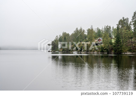 Lake Ragnerudssjoen in Dalsland Sweden beautiful nature forest pinetree swedish houses Lake Ragnerudssjoen in Dalsland Sweden beautiful nature forest pinetree swedish houses 107739119