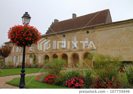 Buildings in the hilltop town of Saint-Emilion, a world cultural heritage site and famous wine region near Bordeaux, France Buildings in the hilltop town of Saint-Emilion, a world cultural heritage site and famous wine region near Bordeaux, France 107739846