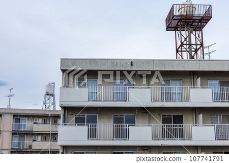 Old and beautiful apartment in Okayama City, Okayama Prefecture, Japan 107741791