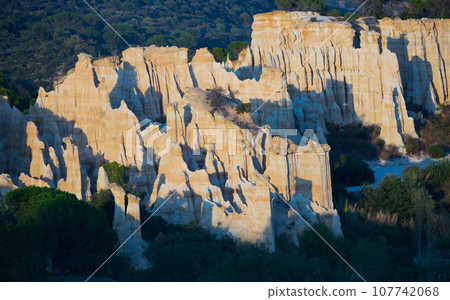 Rock formations at Pyrenees, France Rock formations at Pyrenees, France 107742068